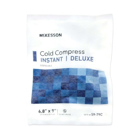 Mckesson Soft Cloth Disposable Instant Cold Pack, 6-4/5 x 9 Inch, 24PK 59-79C